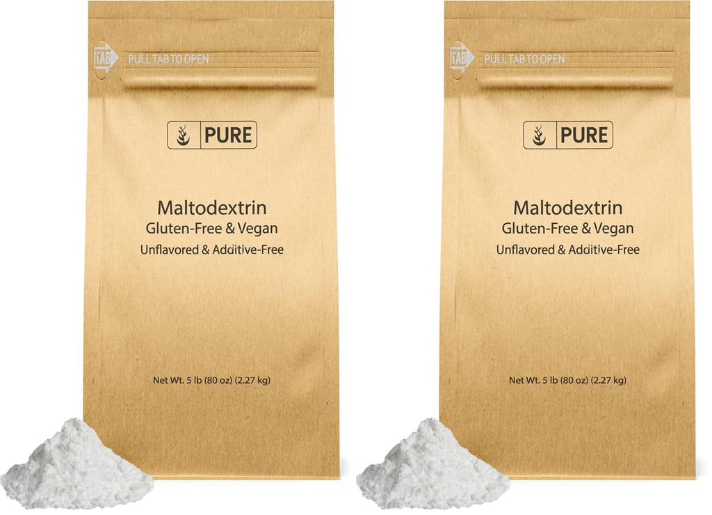 Pure Original Ingredients Maltodextrina (450 g) Aglutinante y Espesante, Sin Sabor, Sin Aditivos
