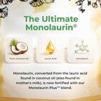 UltraLaurin Monolaurin – 3000 mg por dosis – 200 porciones – Vegano
