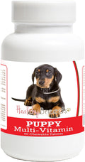 Healthy Breeds Multivitamínico para Cachorros German Pinscher - 60 Comprimidos Masticables