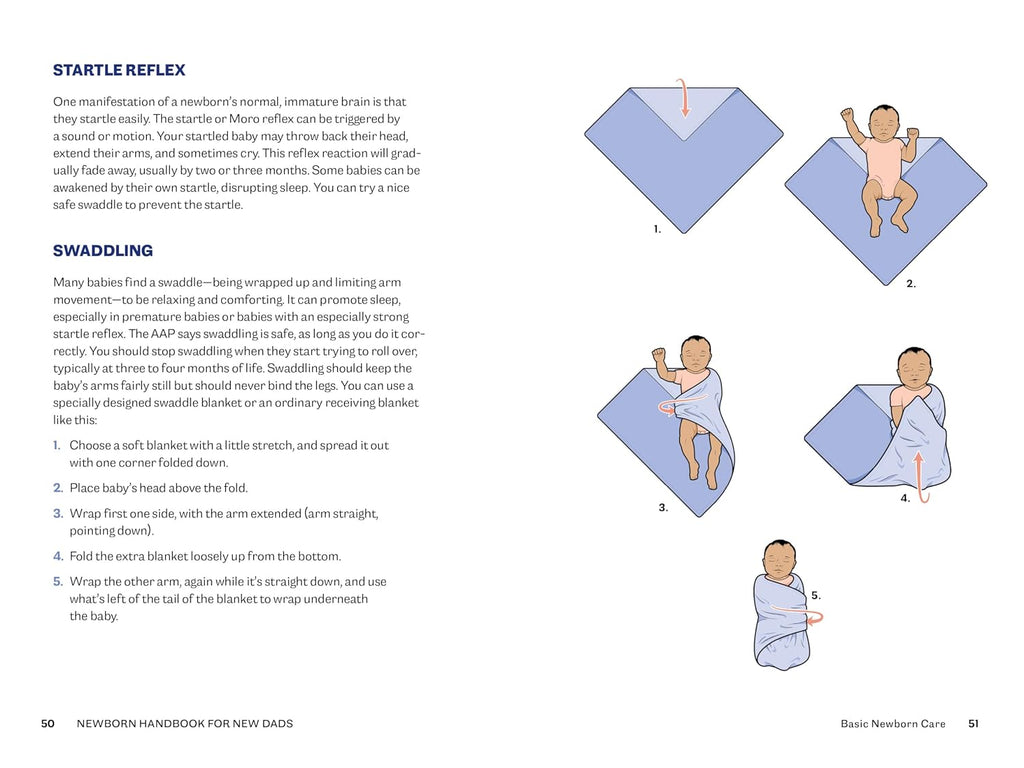 Newborn Handbook for New Dads: Expert Advice on How to Navigate Baby's First Three Months