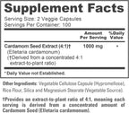 NusaPure Cápsulas de Cardamomo, 1000 mg, 200 Cápsulas Veganas (No OGM, Vegano)