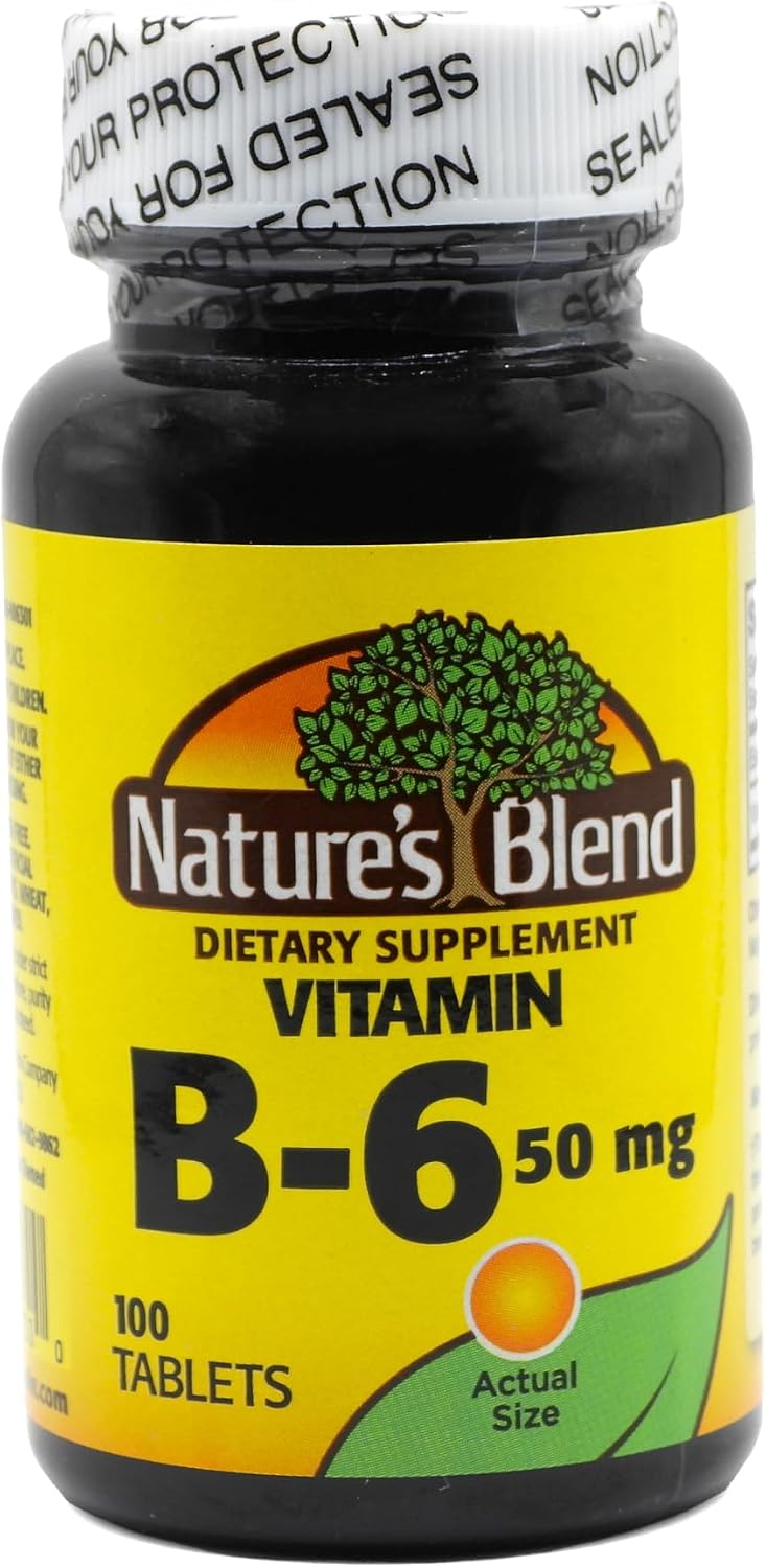Nature's Blend Vitamina B-6 50 mg