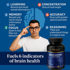 Ageless Brain – Suplemento para la Memoria y Concentración (60 Cápsulas)