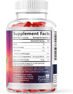 Vitamin D3 Gummies 5000 IU - 120 Gominolas de Vitamina D3 con Sabor a Frambuesa