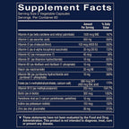 Vthrive Bioactive Immune Multivitamin con Saúco y NAC - 120 Cápsulas Vegetales