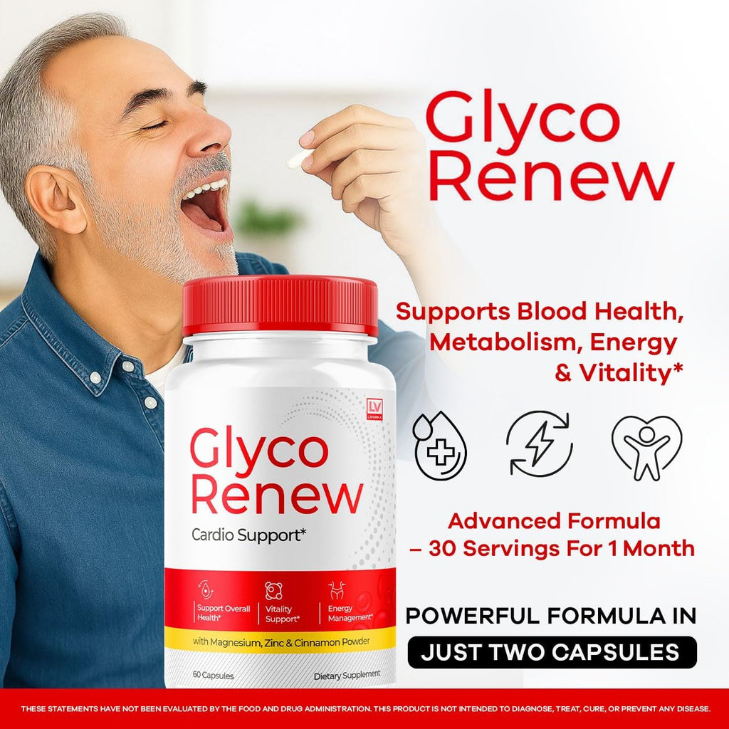 Glyco Renew Cápsulas, 90 Cápsulas (3 Envases) – Fórmula Avanzada