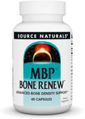Source Naturals MBP Bone Renew – Proteína de leche para densidad ósea – 60 Cápsulas