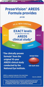 PreserVision AREDS Eye Vitamins, 120 Softgels