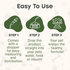 Milk Thistle para Perros y Gatos - Limpieza Hepática y Soporte Renal con Diente de León | Sabor Bacon | 60 ml