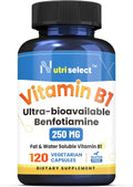 Nutriselect Vitamina B1 250mg Benfotiamina – 120 Cápsulas Veganas