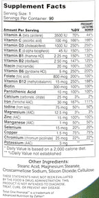 Zahler Total One Prenatal - Multivitamin Complex for Pregnancy, 90 Capsules