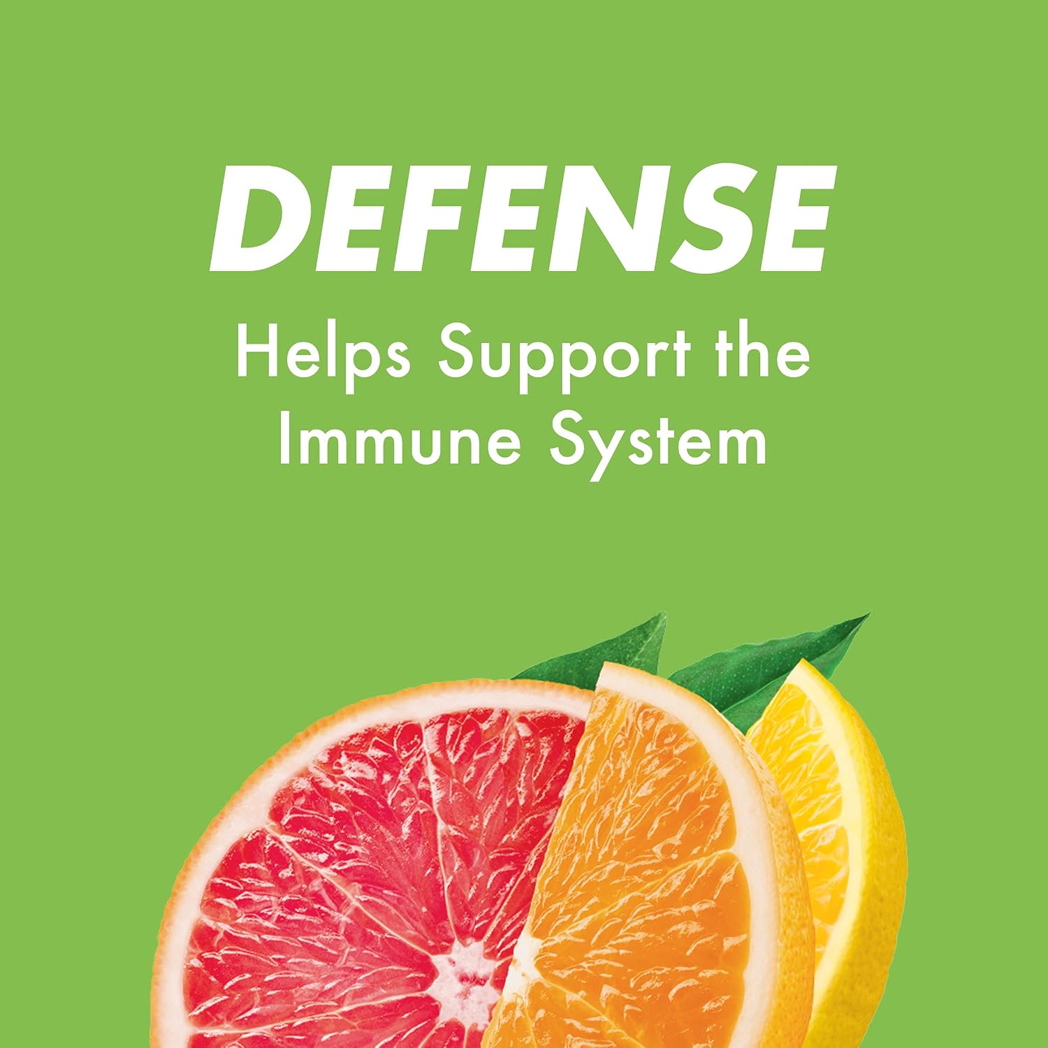 HALLS Defense Vitamin C Drops, Sin Azúcar, Sabor Cítricos, 25 Pastillas
