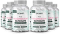 Organics Ocean Magnesio Glicinato Puro con Zinc - Suplemento de Magnesio Quelado de Máxima Potencia para Mujeres y Hombres, Ayuda contra Calambres Musculares y Favorece el Sueño - 6 Frascos