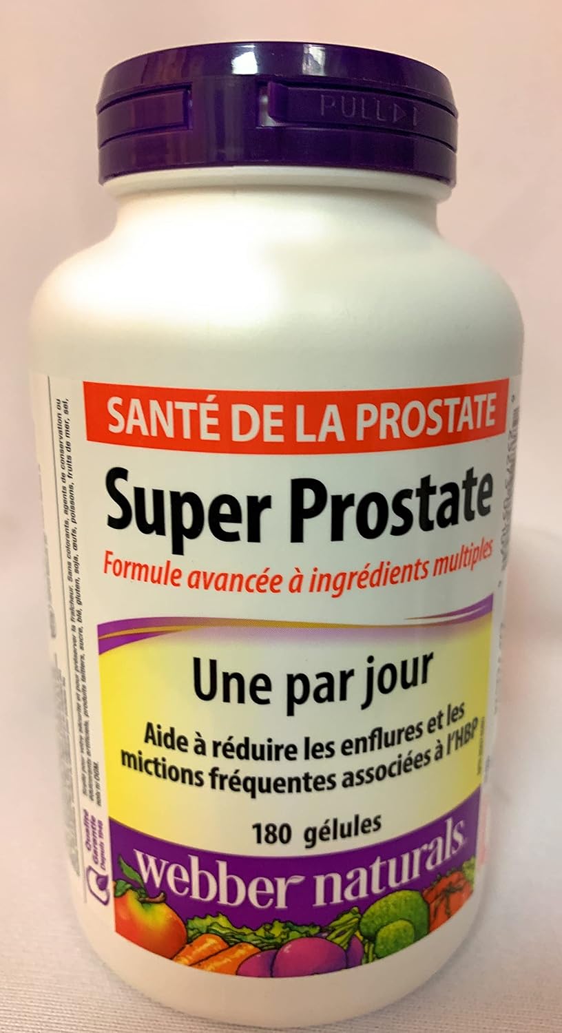 Webber Naturals Super Prostate One Per Day, – Ingesta sencilla: Solo una cápsula blanda al día, sin necesidad de – Image 2