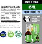 AFC Japan Brazilian Green Propolis Extract Throat Spray with Honey - 1.0 oz (30 ml) - 300+ Sprays