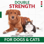 Cranberry D-Mannose para Perros y Gatos - Apoyo Urinario - Tabletas Doble Concentración (60 unidades)