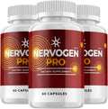 Nervogen Pro Cápsulas (3 Paquetes) - Suplemento con Vitamina C y Zinc, 180 Cápsulas