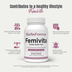 Herbsforever Femivita Cápsulas – Suplemento Ayurvédico para Mujeres (90 Cápsulas Vegetales, 800 mg)