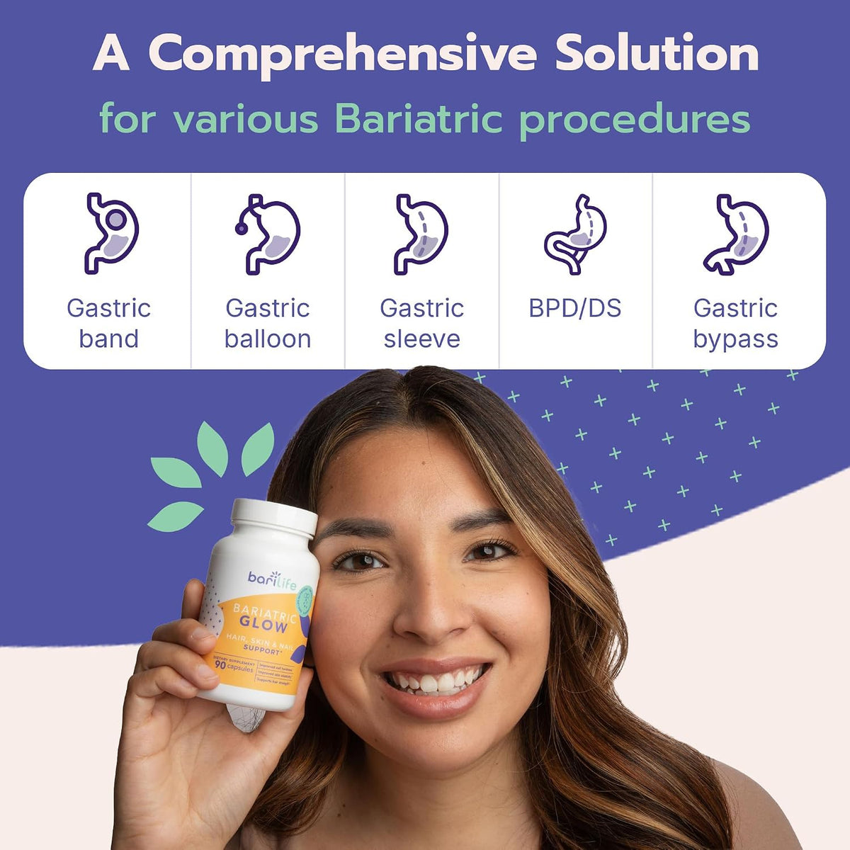Bari Life Hair, Skin & Nails Supplement – Cynatine HNS: Es una forma patentada de queratina hidrolizada que ayuda – Image 8