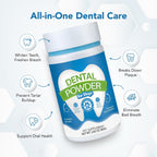 Polvo Dental para Perros - Control de Placa y Sarro, Refrescante del Aliento | Spanielbuns