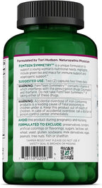 Vitanica FemTeen Symmetry - Multivitamínico Mineral con Té Verde para Adolescentes - Apoyo Antioxidante, Inmune y Reproductivo con Luteína y Licopeno - Vegano - 120 Cápsulas