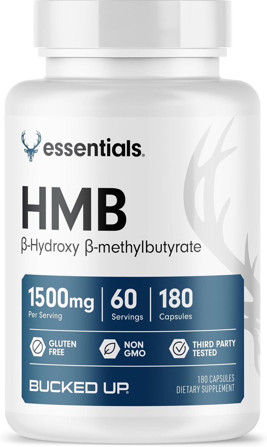 Bucked Up HMB 1500mg - 180 Cápsulas (60 Dosis)