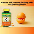 Vitamina C Sabor Naranja 500 mg - Disolución Rápida, 120 Comprimidos