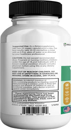 Vertigenics Max Brain Support Suplemento para el Cerebro, Fórmula Neuro de Extra Fuerza, 60 Cápsulas, con Ingredientes Herbales y Vitaminas