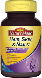Nature Made Biotin 2500 mcg for Hair, Skin & Nails - 120 Softgels