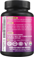 BMVINVOL Inositol 40:1 - Myo-Inositol y D-Chiro Inositol con Berberina, Ashwagandha +5 - 90 Cápsulas
