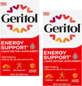 Geritol Liquid Energy Support with B-Vitamins and Iron, 12 fl oz (2 Pack)