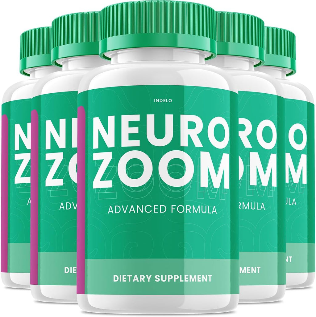 Neuro Zoom Brain Boost Supplement - Fórmula Avanzada para la Memoria (300 Cápsulas)