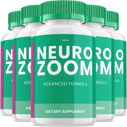 Neuro Zoom Brain Boost Supplement - Fórmula Avanzada para la Memoria (300 Cápsulas) – Image 1
