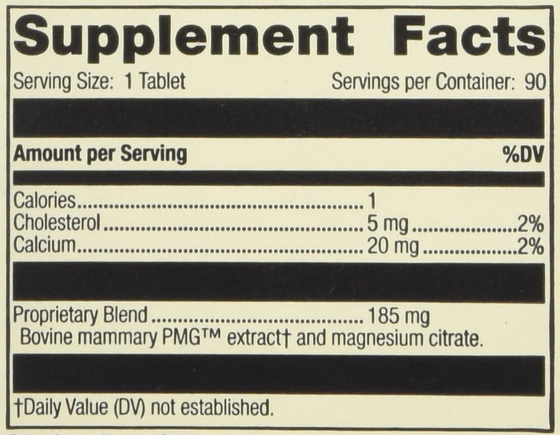 Standard Process Mammary PMG, 90 Comprimidos