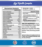 PET SUPPLEMENTS & NUTRITION LLC Dog Bone Vitamins - Dogs Total Health Control - Immune Support - Hair Skin Nails Oral Eye Health FORMULA - l-lysine for Dogs - 1 Bottle (60 Treats)
