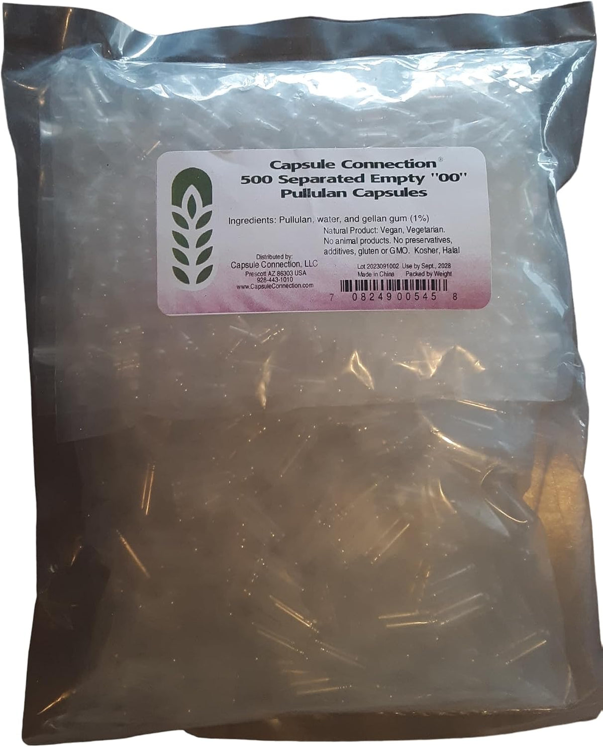 Cápsulas Vacías de Pullulano Separadas, – Certificaciones: kosher, halal, vegano y vegetariano. – Image 3