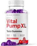 Vital Pump XL Testo Gummies - Gominolas para Hombres (60 uds)