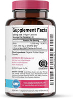 Biotina Orgánica Vegetal 5000 mcg - 60 Cápsulas - SolaGarden Naturals