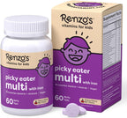 Renzo's Multivitamínico Infantil con Hierro - Comprimidos Disolubles Sabor Cereza - 60 unidades