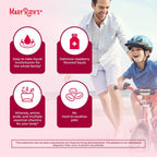 MaryRuth's Multivitamínico Líquido Matutino para Mujeres, Hombres y Niños - Vitaminas A, C, D, E, B6, B12, Biotina, Zinc - Vegano - Sin Gluten - 32 Porciones