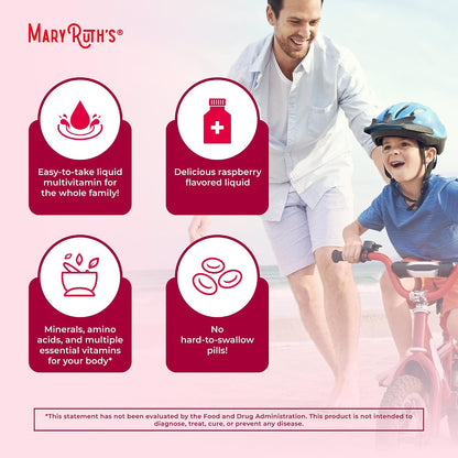 MaryRuth's Multivitamínico Líquido Matutino – Vitamina C: Favorece la formación de colágeno y protege las células – Image 6