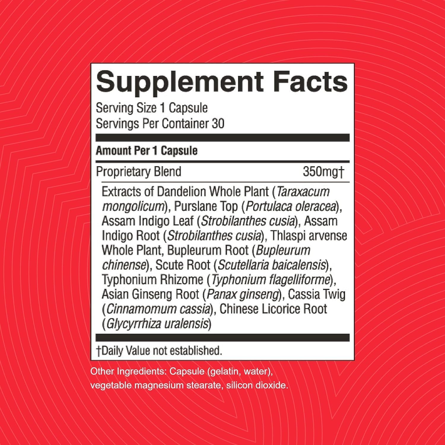 Nature's Sunshine VS-C TCM Concentrate – Suplemento de 10 hierbas chinas, 30 cápsulas
