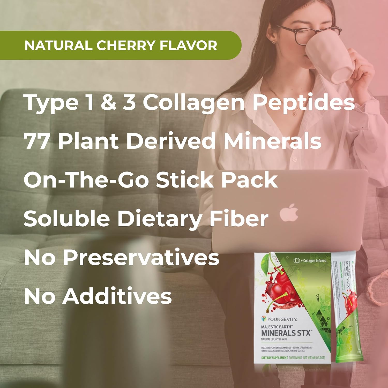 Youngevity Majestic Earth® Mineral STX™ Plant Derived Minerals Powder