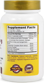 BeShiny Complejo de Vitamina C 1000 mg con Rosa Mosqueta y Bioflavonoides