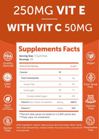 Lunakai Gominolas de Vitamina E 400 UI con Vitamina C - 60 Gominolas