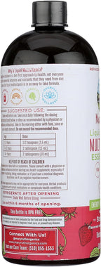 Mary Ruth's Multivitamínico Líquido Matutino Sabor Fresa, 887 ml