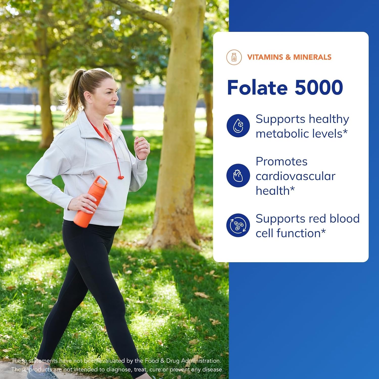 Pure Encapsulations - Folate 5,000 - Ácido Fólico Activado como 5-Metiltetrahidrofolato (5-MTHF) - 60 Cápsulas
