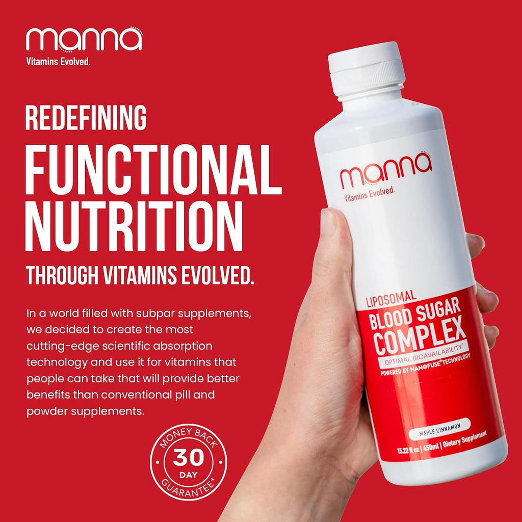 Manna Vitamins Evolved - Complejo Liposomal para el Azúcar en Sangre