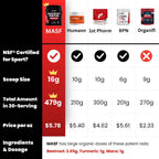 MASF Smashin' Reds Superfood Orgánico - 15 Servicios