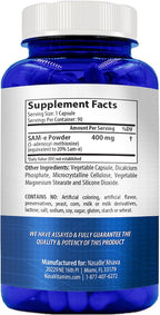 SAM-e 400mg | S-Adenosil-L-Metionina | Suplemento para el Estado de Ánimo y Huesos | 90 Comprimidos